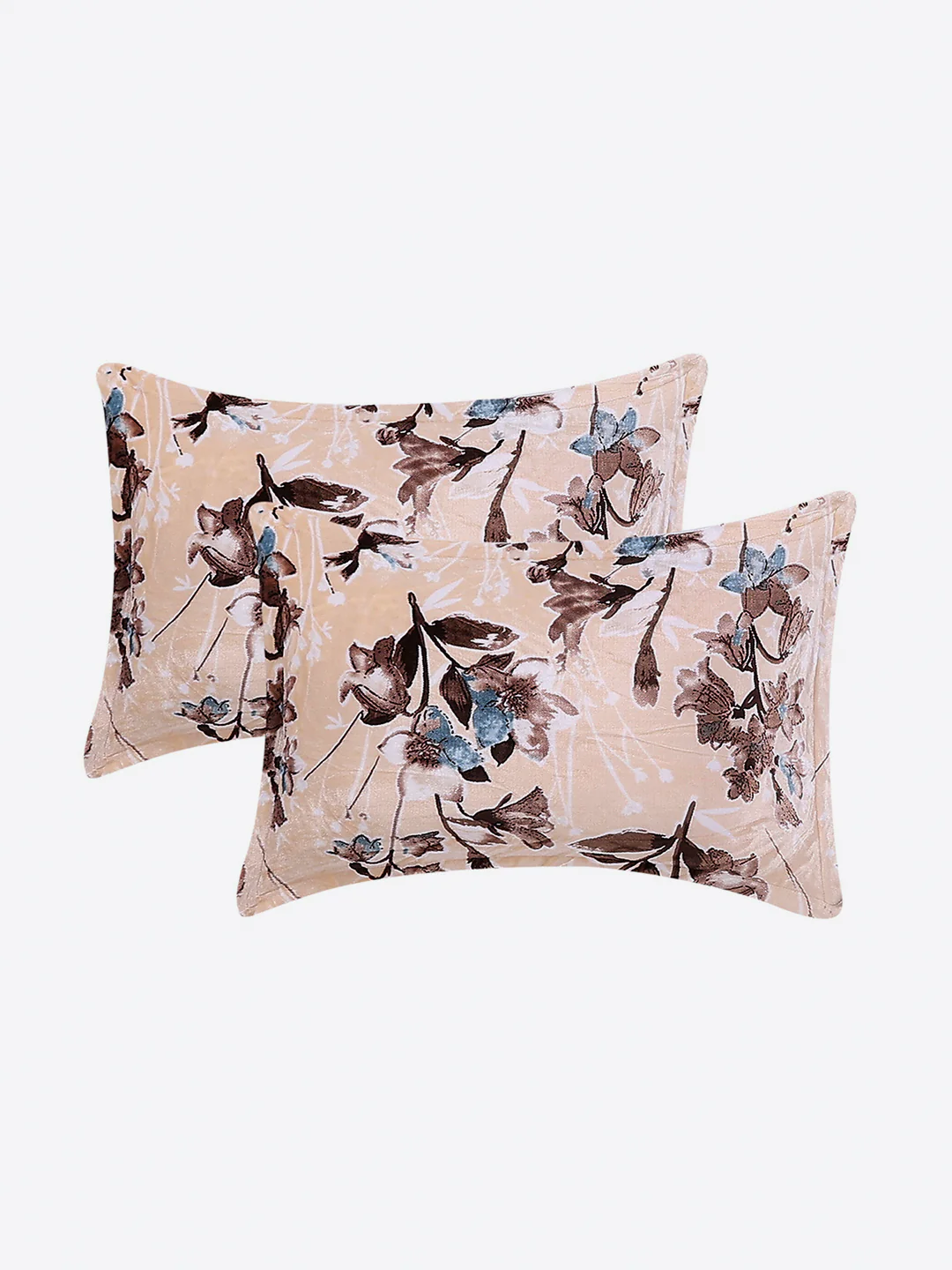 374 GSM 100% Polyester Double Bed 1 Bedsheet with 2 Pillow Cover (Impression) - Image 7