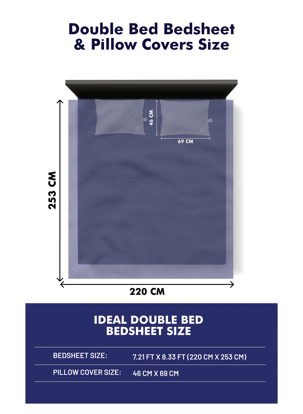 MOCA by Monte Carlo 144 TC Cotton King Bedsheet with 2 Pillow Covers - Image 10