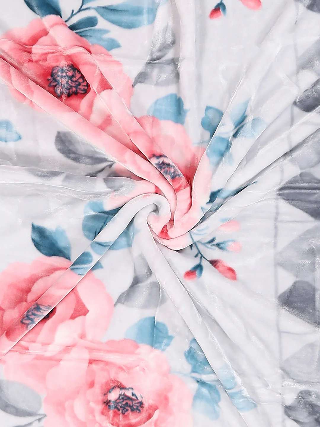Printed Double Bed 2 Ply, 871 GSM Blanket for Heavy Winter - (Moon Valley Plus) - Image 7