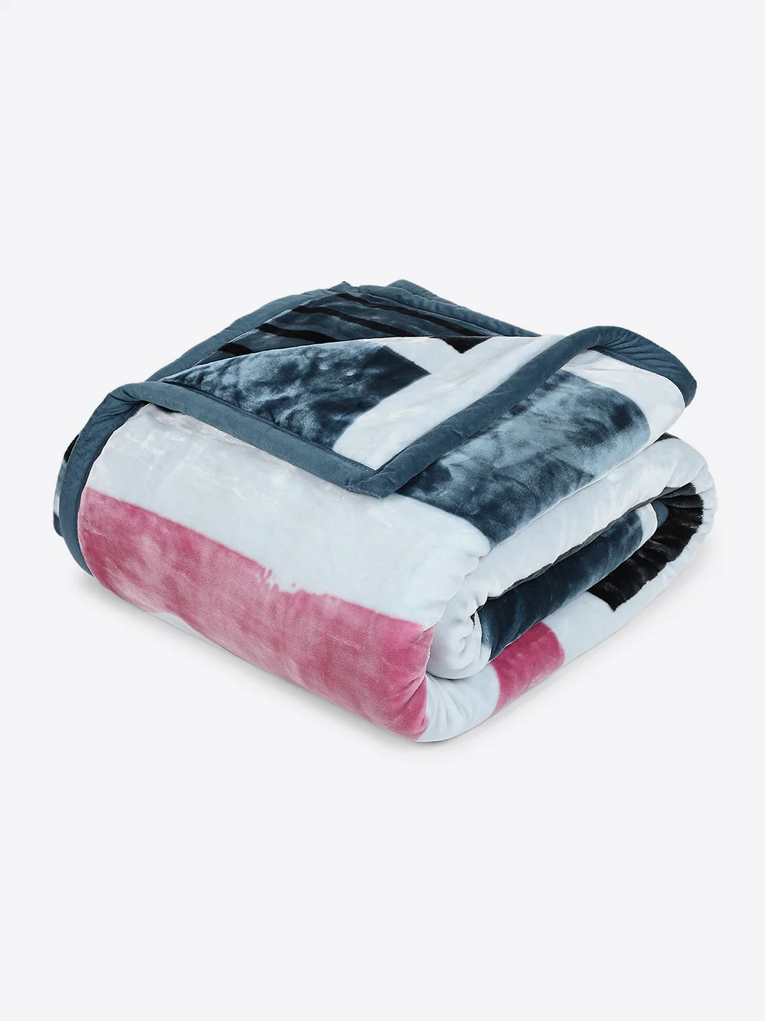 Printed Double Bed 3, 890 GSM Ply Blanket for Heavy Winter - (Gulnar) - Image 5