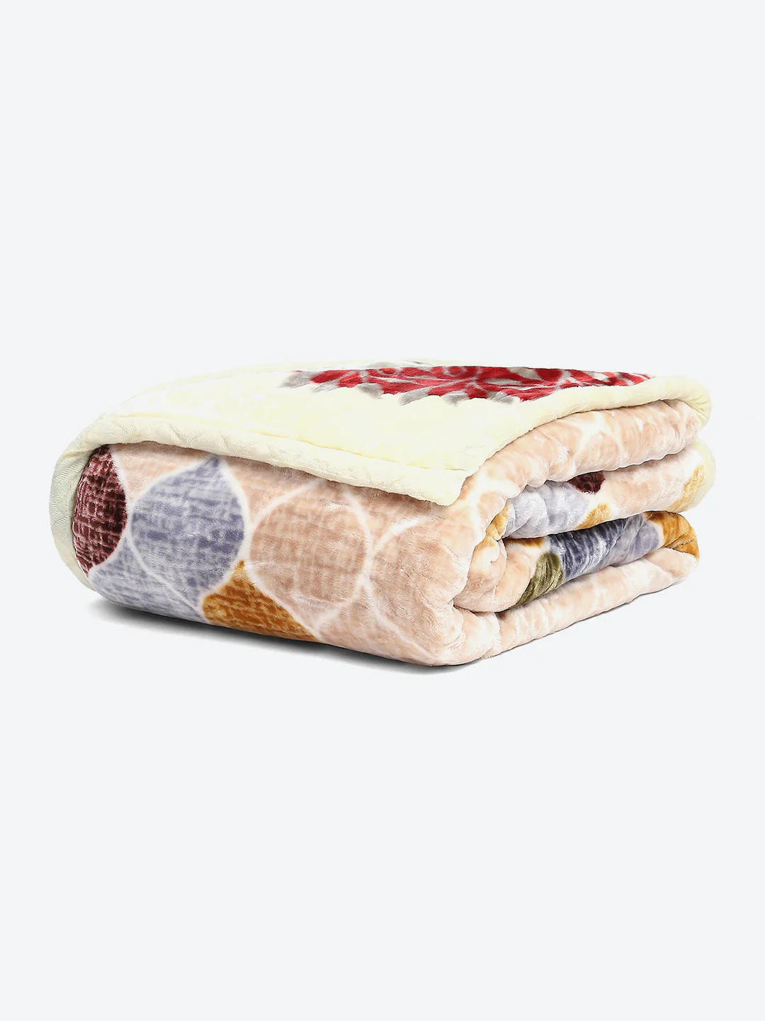 Printed Double Bed Reversible Blanket 2 Ply, 853 GSM, 4.5 kg (Tohfa) - Image 7