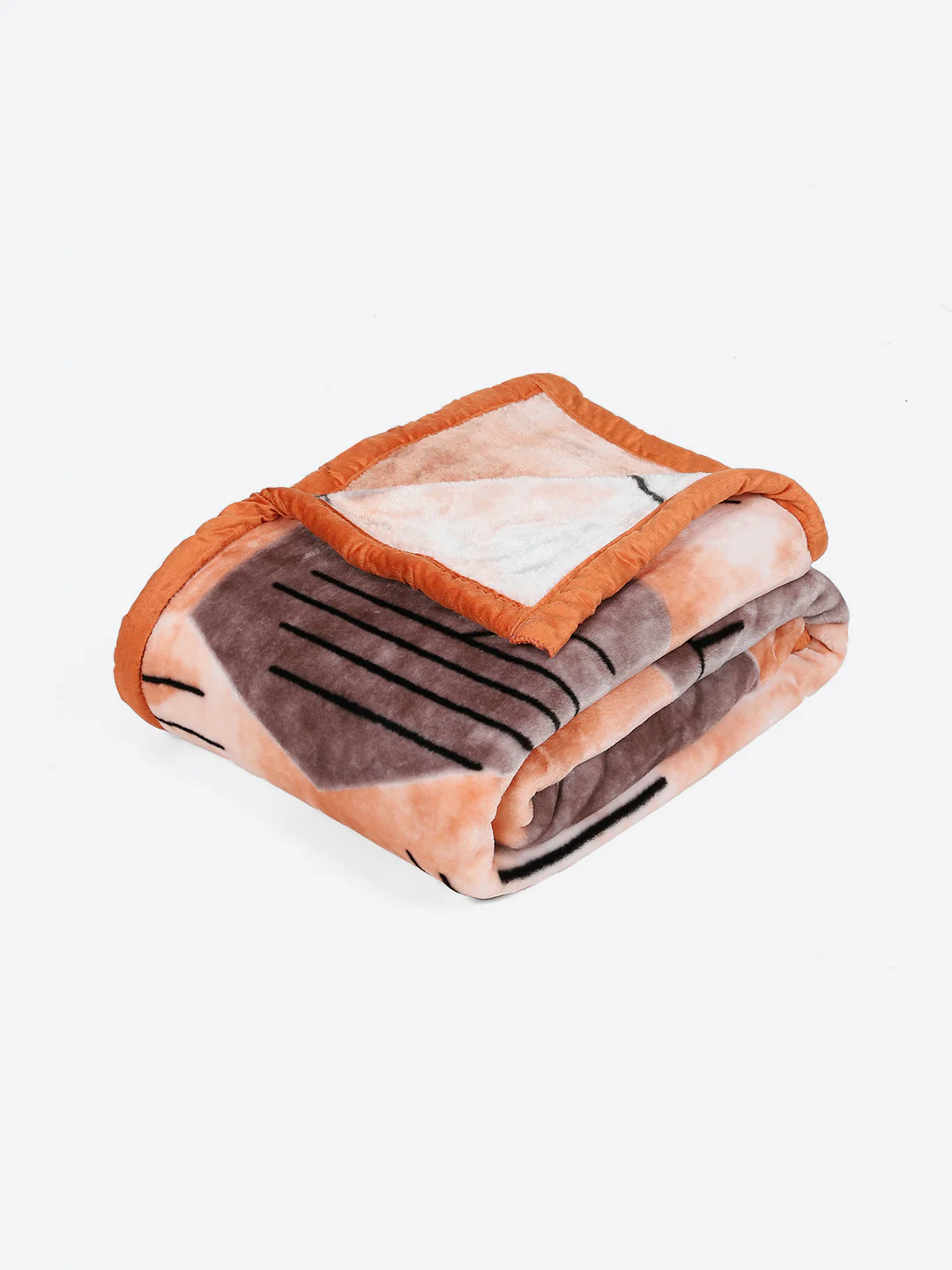 Printed Single Bed 1 Ply, 625 GSM Mink Blanket for Mild Winter - (Impact Pvc) - Image 5