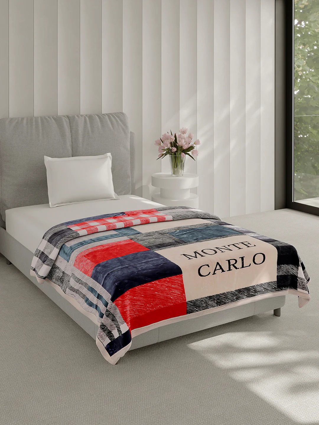 Printed Single Bed 2 Ply, 597 GSM Blanket for Heavy Winter - (Everest Plus) - Image 4