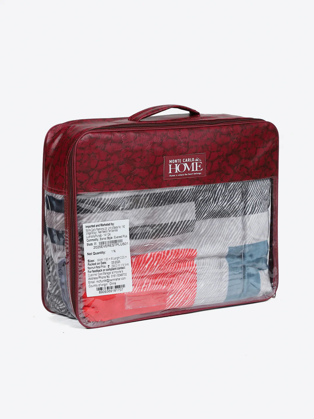 Printed Single Bed 2 Ply, 597 GSM Blanket for Heavy Winter - (Everest Plus) - Image 8