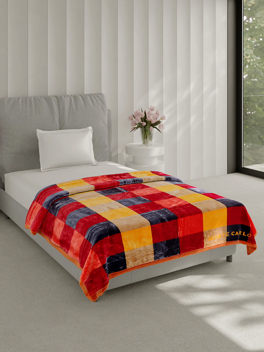 Printed Single Bed 2 Ply, 597 GSM Blanket for Heavy Winter - (Everest Plus) - Image 4
