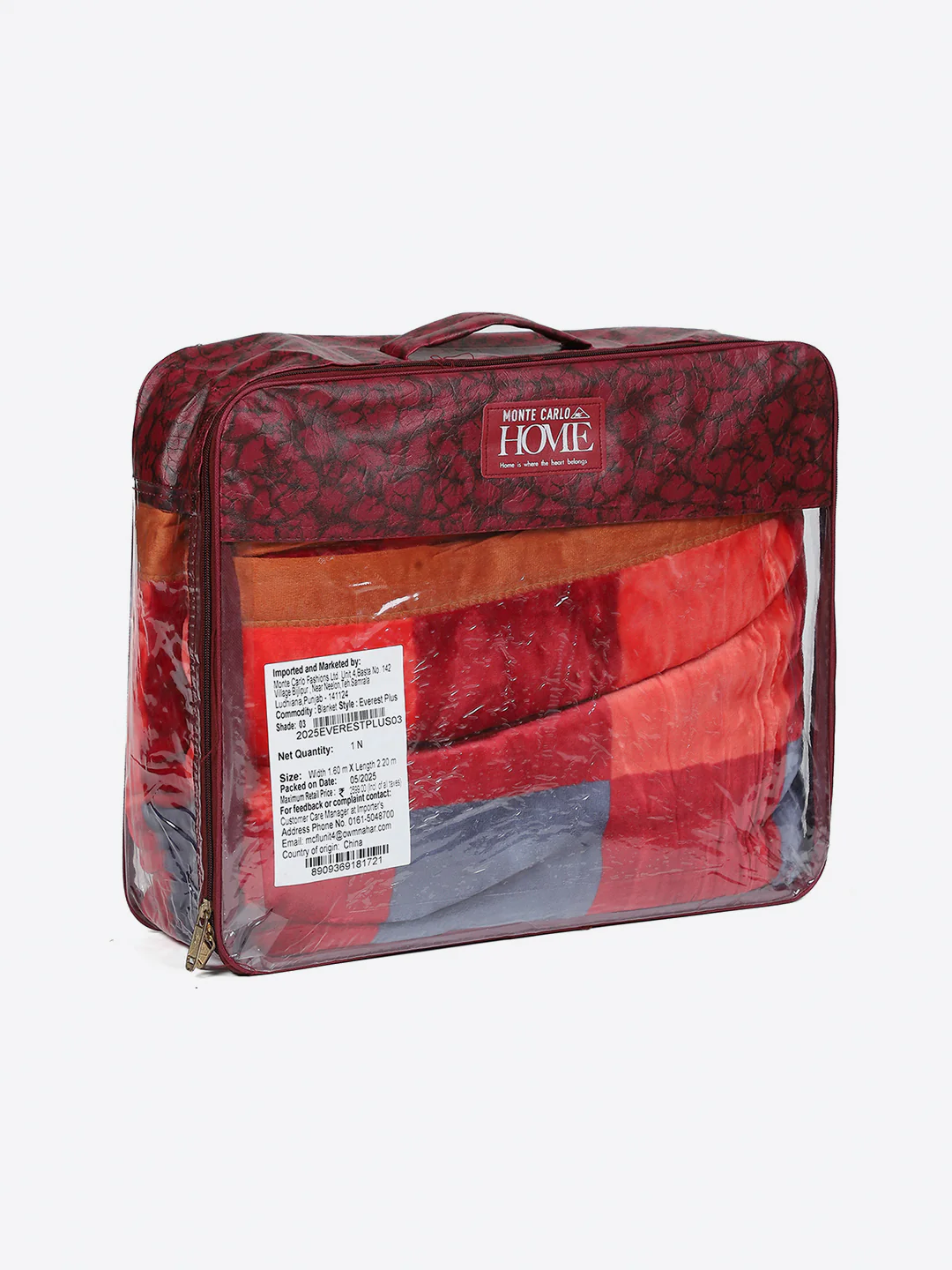 Printed Single Bed 2 Ply, 597 GSM Blanket for Heavy Winter - (Everest Plus) - Image 8