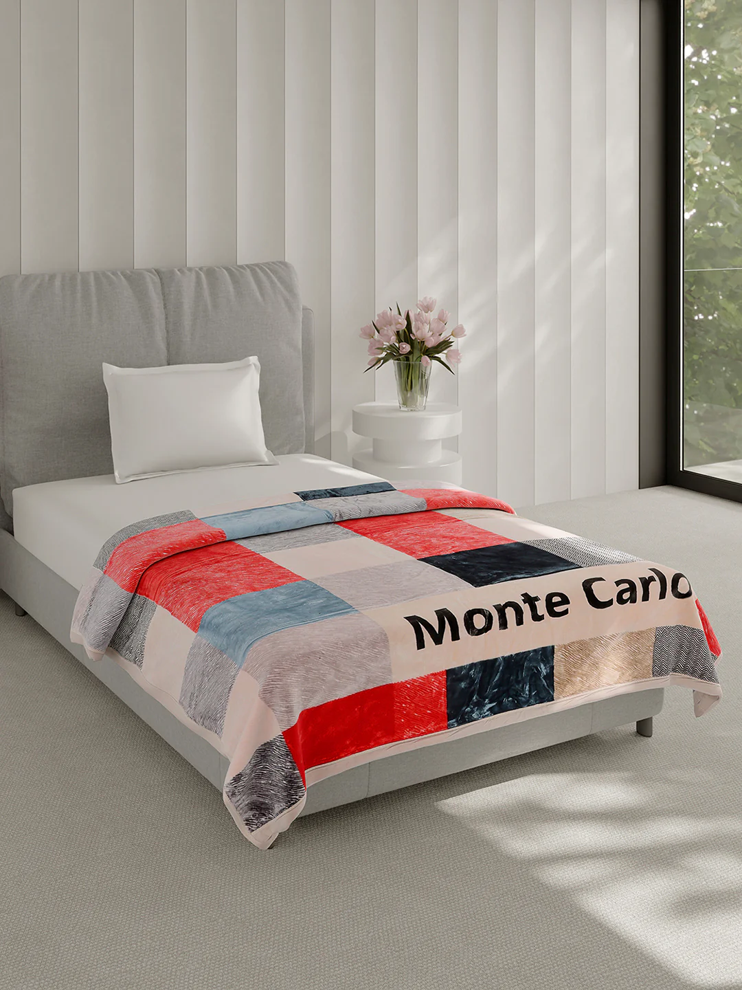 Printed Single Bed 2 Ply, 597 GSM Blanket for Heavy Winter - (Everest Plus) - Image 4