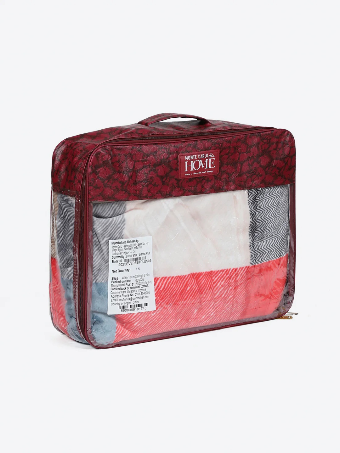 Printed Single Bed 2 Ply, 597 GSM Blanket for Heavy Winter - (Everest Plus) - Image 8