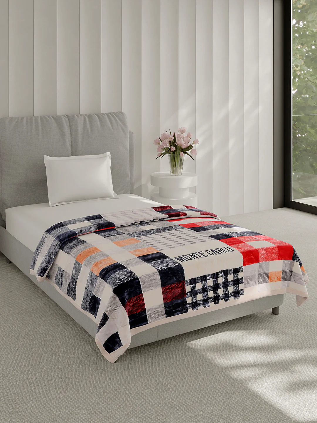 Printed Single Bed 2 Ply, 597 GSM Blanket for Heavy Winter - (Everest Plus) - Image 4