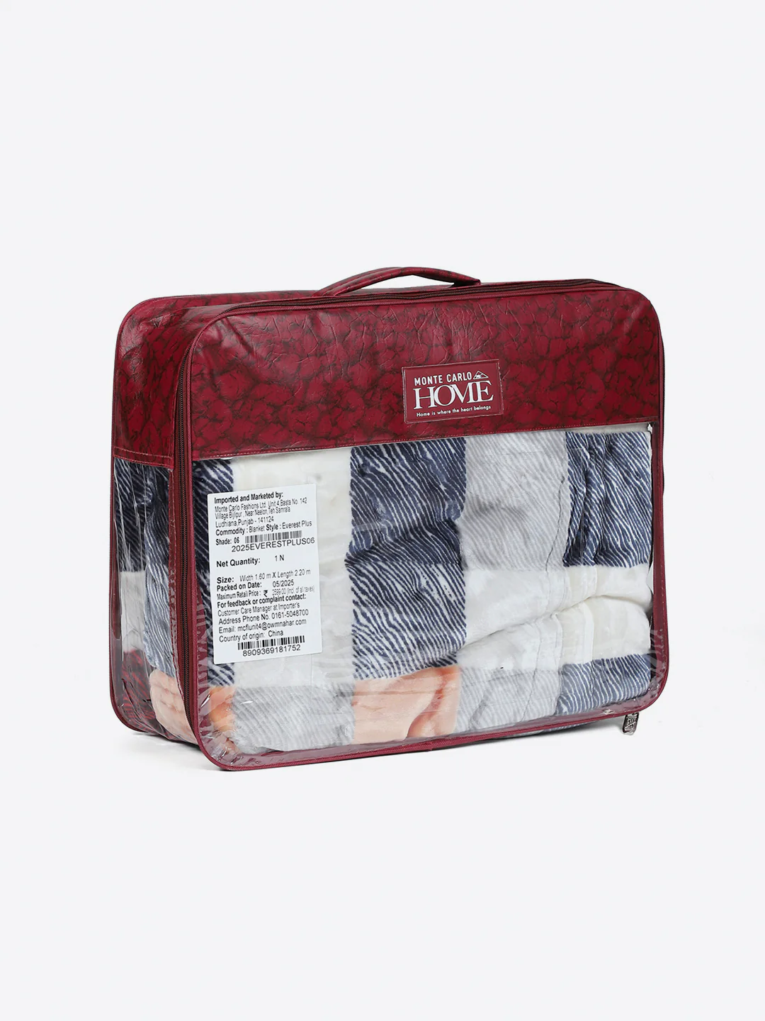 Printed Single Bed 2 Ply, 597 GSM Blanket for Heavy Winter - (Everest Plus) - Image 8