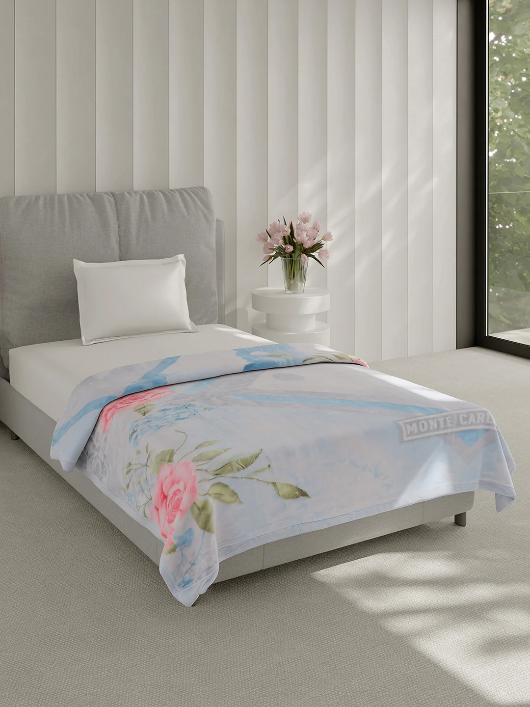 Printed Single Bed 2 Ply, 895 GSM Blanket for Heavy Winter - (Lavish Plus) - Image 4