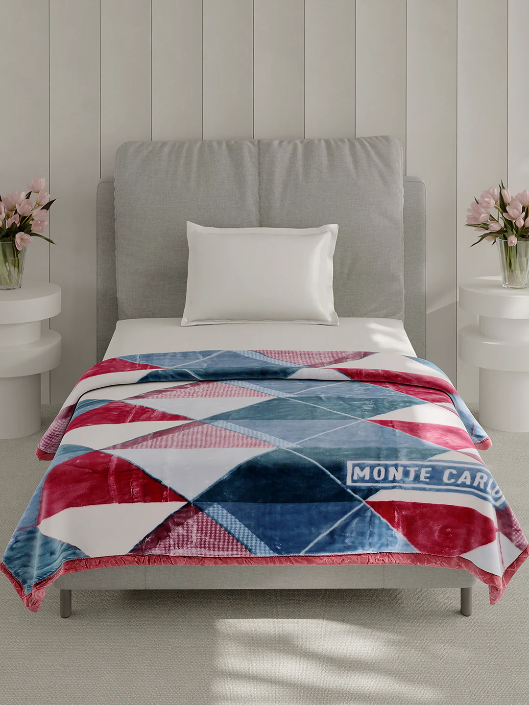 Printed Single Bed 2 Ply, 895 GSM Blanket for Heavy Winter - (Lavish Plus) - Image 2
