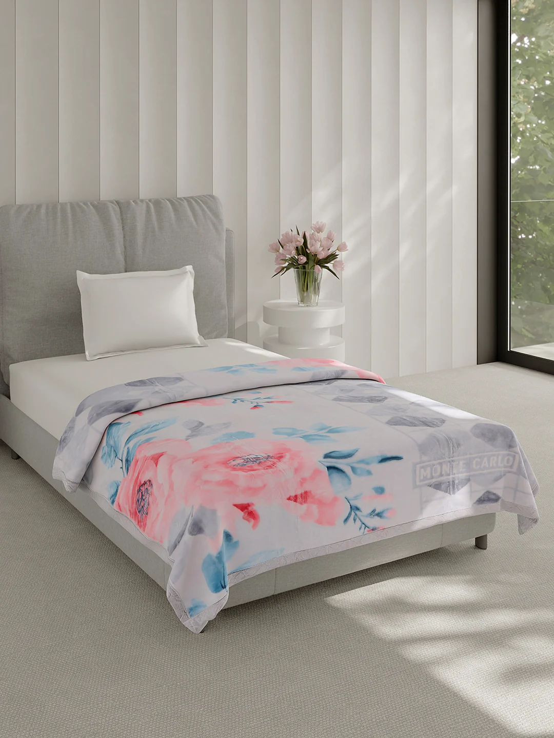 Printed Single Bed 2 Ply, 895 GSM Blanket for Heavy Winter - (Lavish Plus) - Image 4