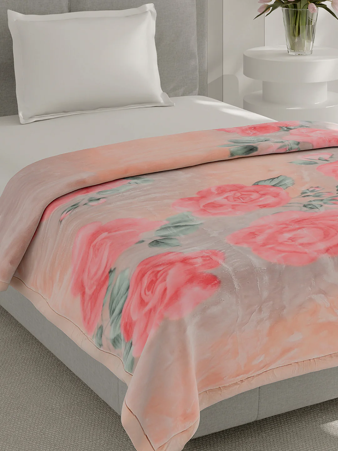 Printed Single Bed 2 Ply, 895 GSM Blanket for Heavy Winter - (Lavish Plus)