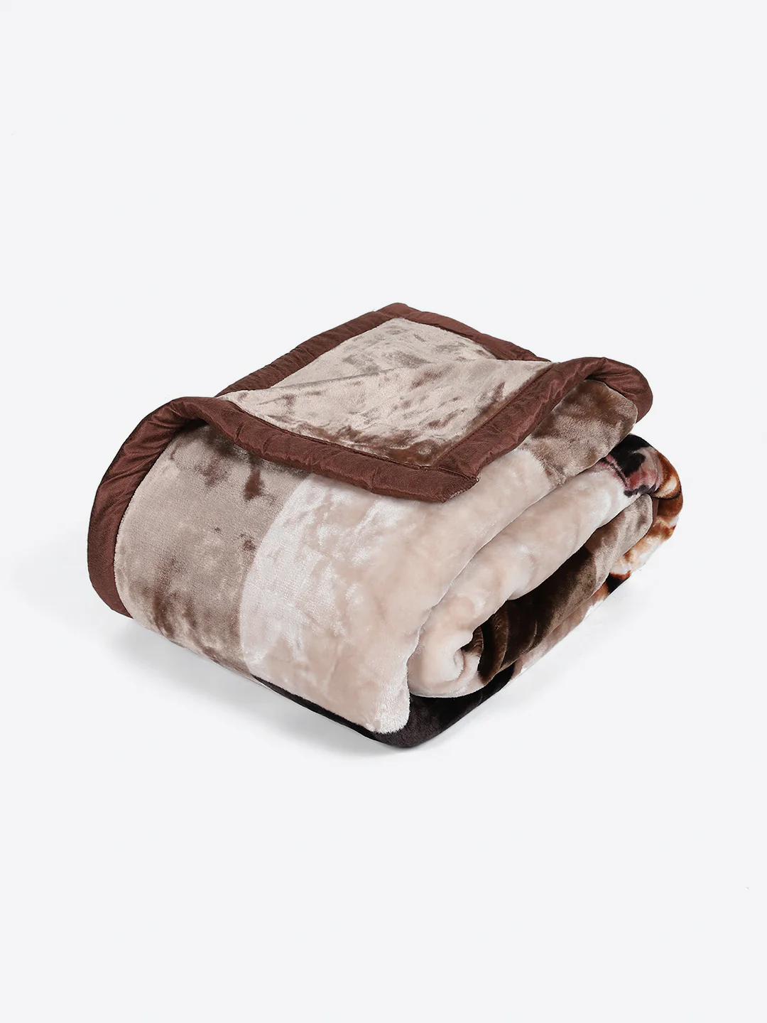 Printed Single Bed 2 Ply, 895 GSM Blanket for Heavy Winter - (Lavish Pvc) - Image 5
