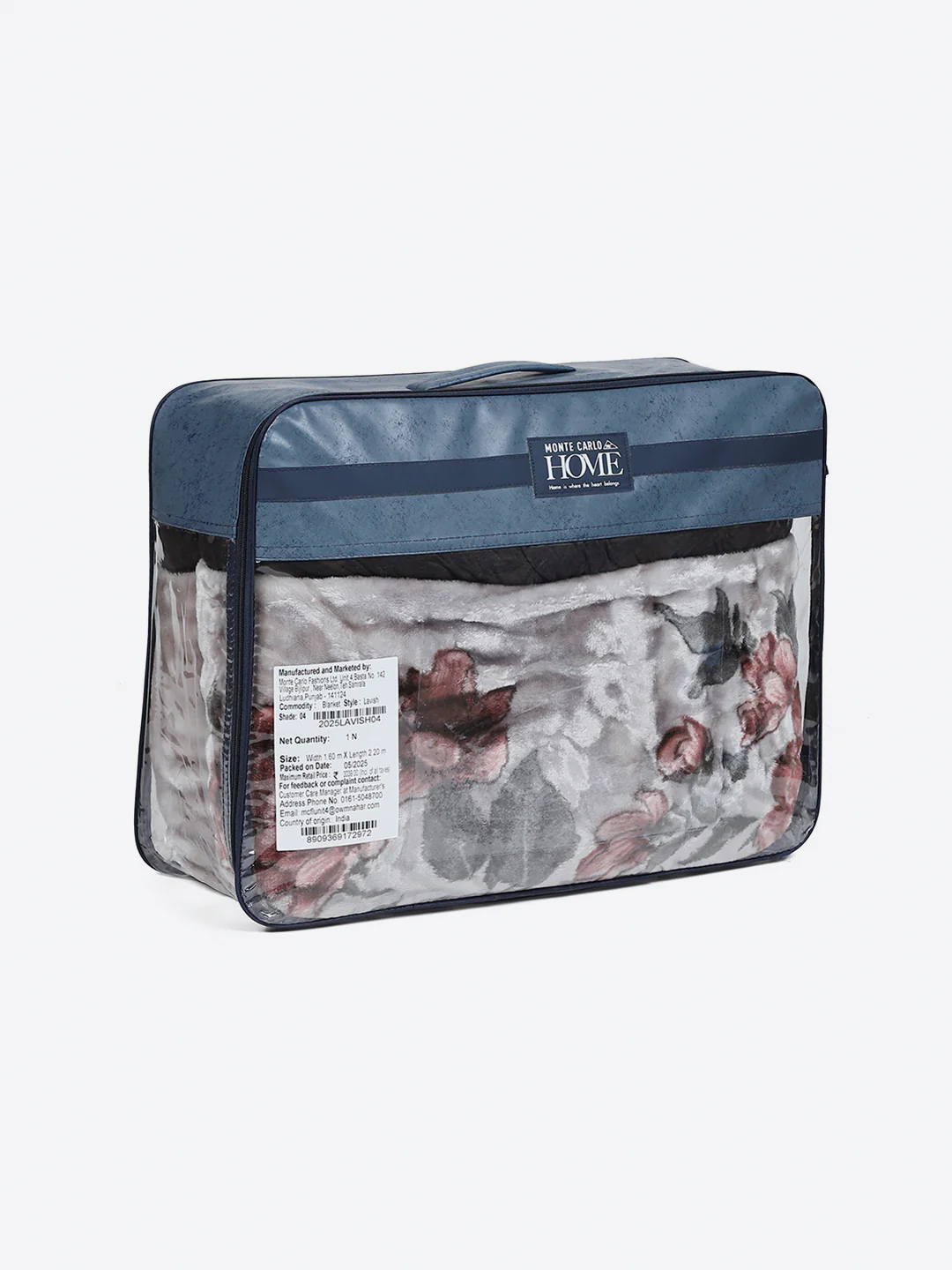 Printed Single Bed 2 Ply, 895 GSM Blanket for Heavy Winter - (Lavish Pvc) - Image 8