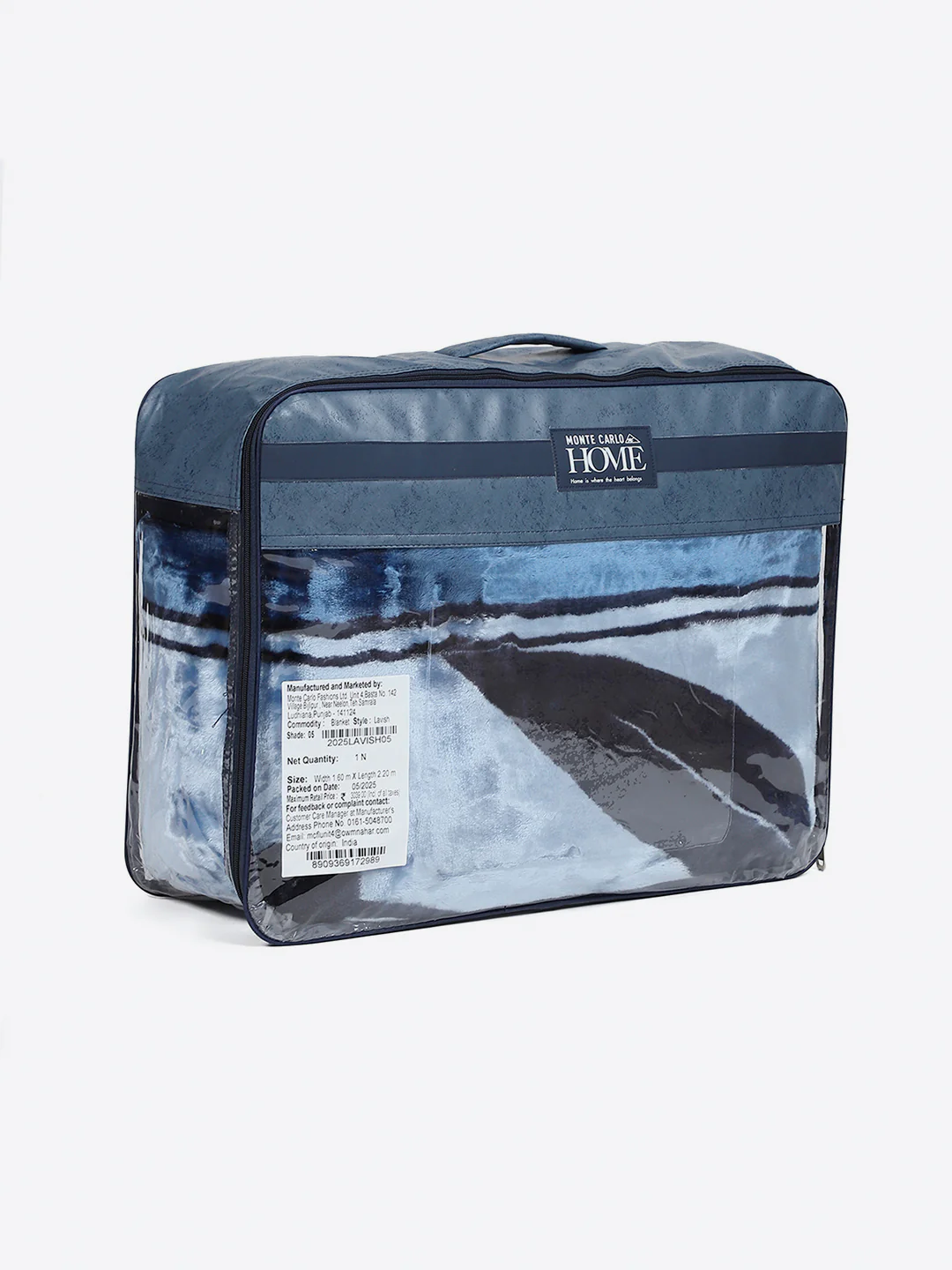 Printed Single Bed 2 Ply, 895 GSM Blanket for Heavy Winter - (Lavish Pvc) - Image 8