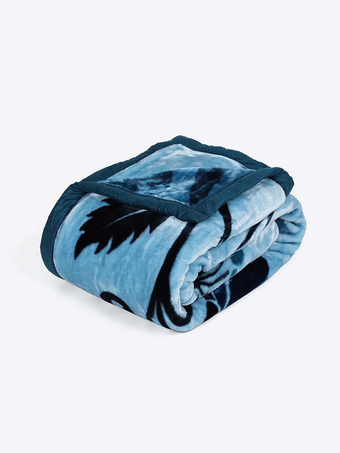 Printed Single Bed 2 Ply, 895 GSM Blanket for Heavy Winter - (Lavish Pvc) - Image 5