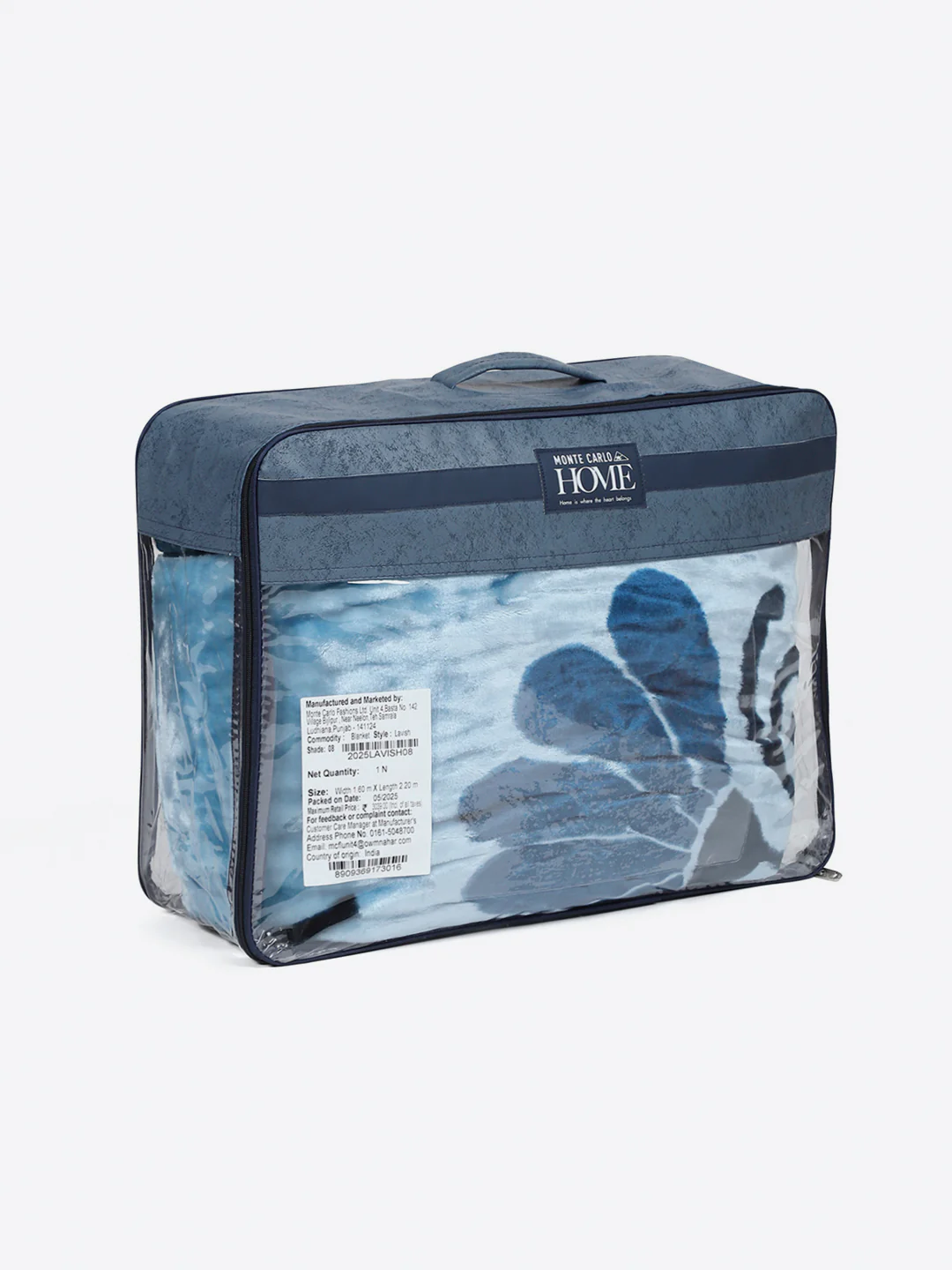 Printed Single Bed 2 Ply, 895 GSM Blanket for Heavy Winter - (Lavish Pvc) - Image 8