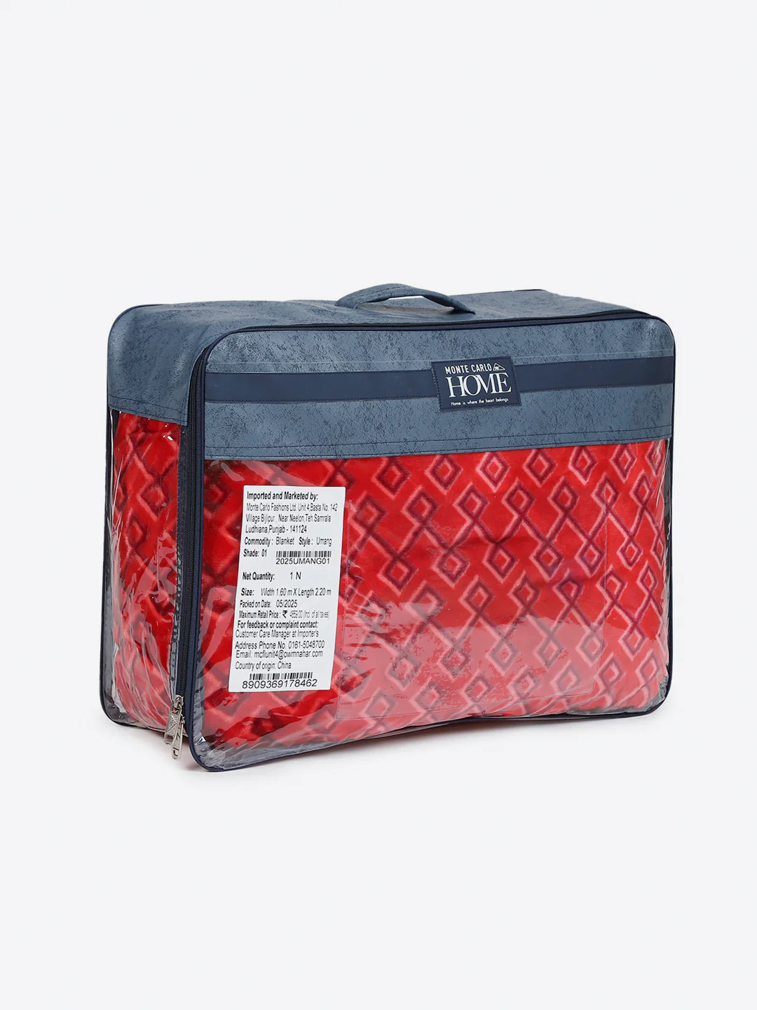 Printed Single Bed 3 Ply, 909 GSM Blanket for Heavy Winter - (Umang) - Image 8