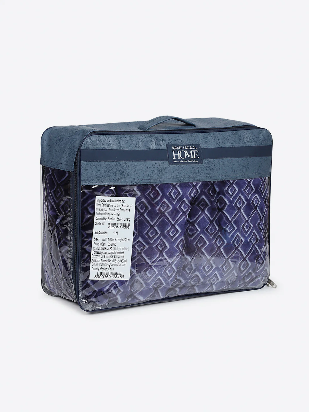 Printed Single Bed 3 Ply, 909 GSM Blanket for Heavy Winter - (Umang) - Image 8