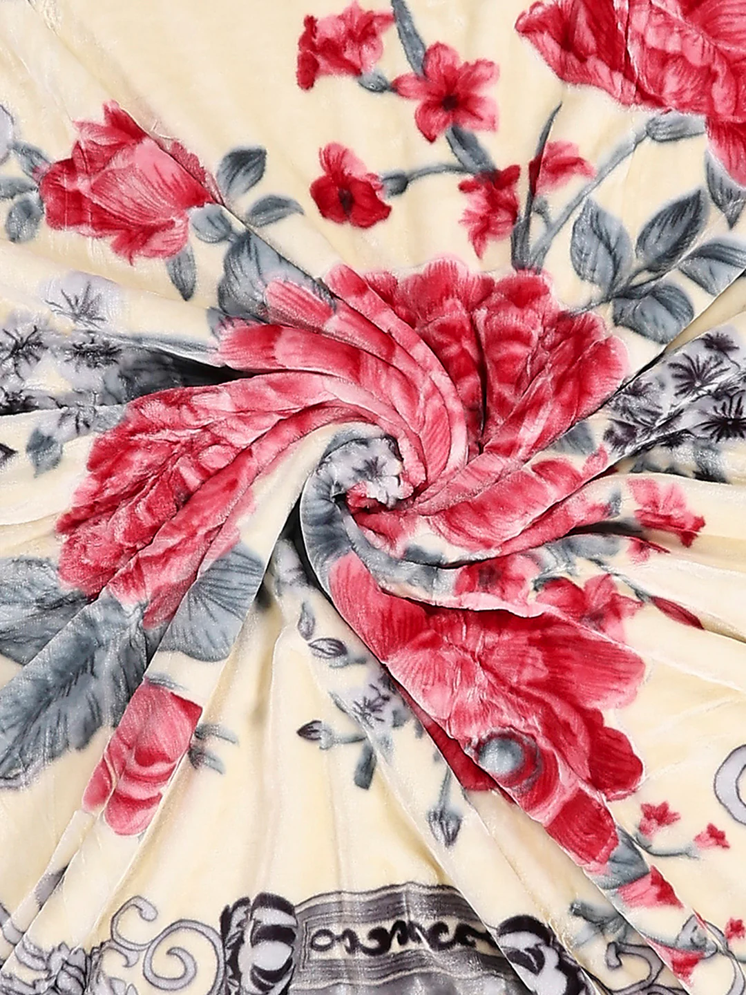 Printed Single Bed 3 Ply, 909 GSM Blanket for Heavy Winter - (Umang) - Image 7