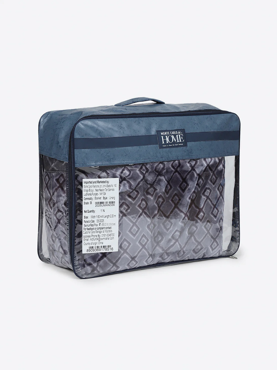 Printed Single Bed 3 Ply, 909 GSM Blanket for Heavy Winter - (Umang) - Image 8