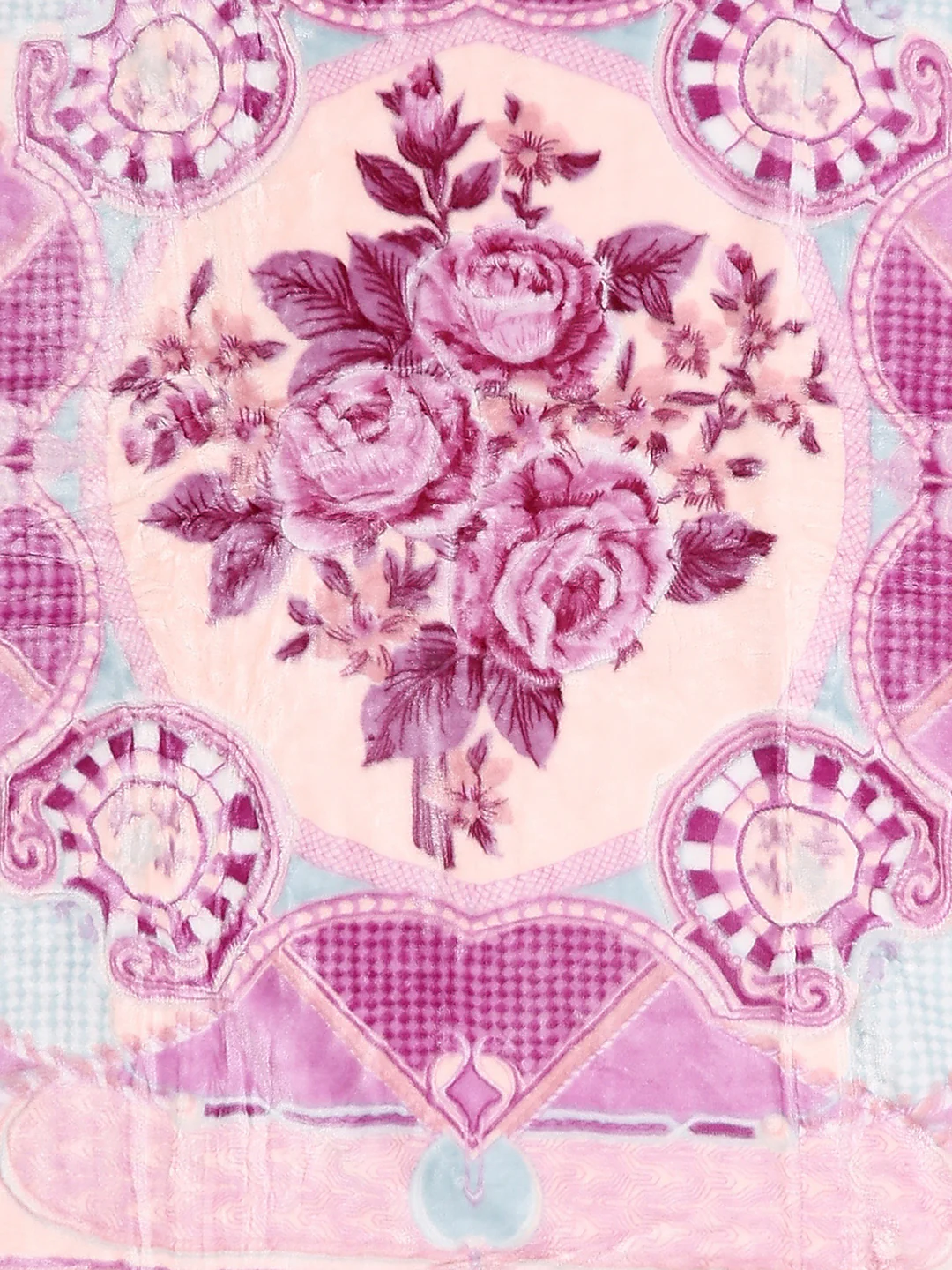 Printed Single Bed 3 Ply, 909 GSM Blanket for Heavy Winter - (Umang) - Image 6