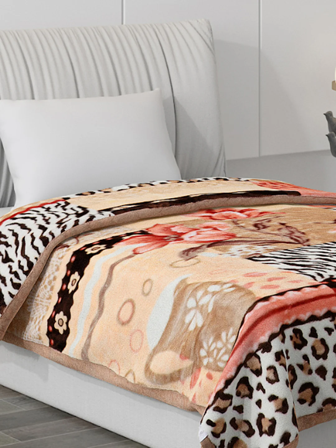Printed Single Bed 852 GSM Blanket Knight Rider 2 Ply (Weight 3 kg)