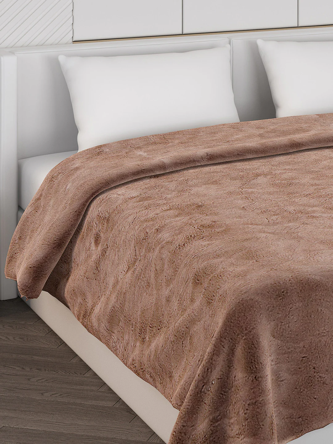 Self Design Double Bed 1000 GSM Blanket Henry 2 Ply (Weight 6.3 kg)