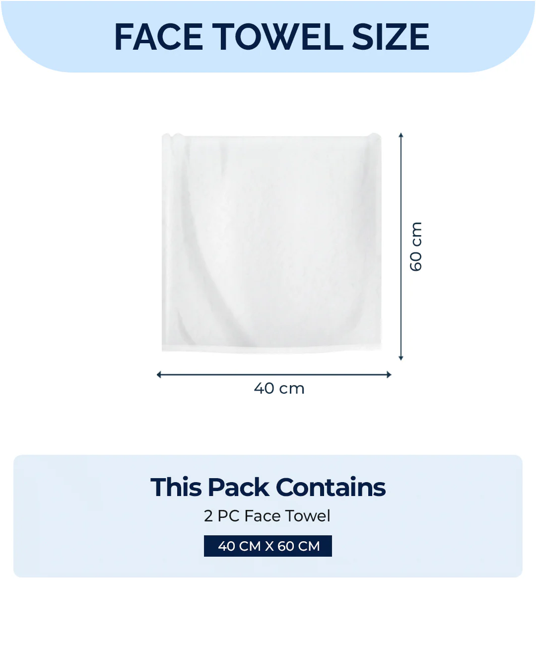 White Cotton Solid 350 GSM Hand Towel (Pack of 2) - Image 6